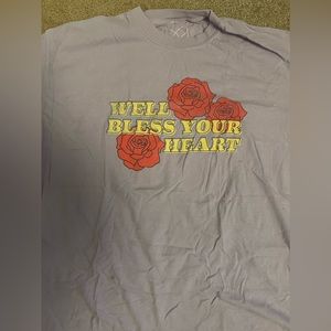 Mallory Ervin Living Fully tshirt - size L